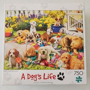 A Dog's Life 750 pc puzzle